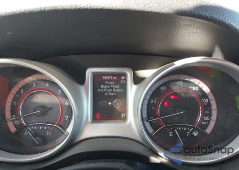 2013 Dodge Journey Sxt z USA, uszkodzony, nr VIN 3C4PDCBG3DT674876